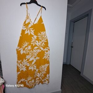 Yellow Floral Sundress